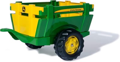 Aanhangwagen voor Loopfiets Tractor - Stevige Kiepaanhanger met Hoge Wanden