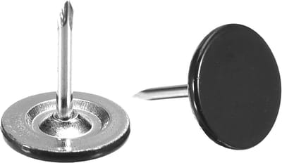 100 stuks decoratieve meubelspijkers met platte kop - 11x13 mm