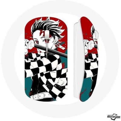 Tanjiro Kamado Kimetsu no Yaiba Anime draadloze muis