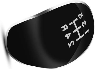 Zwarte 5 Versnellingen Versnellingspook Knop voor Auto - Gear Shift Knob Cover, Auto Accessoires en Interieur Upgrade