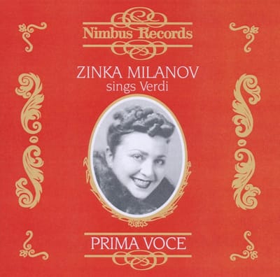 Zinka Milanov - Zinka Milanov Sings Verdi. Prima Voce (CD)