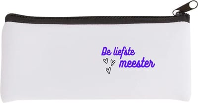 Akyol - de liefste meester Etui - Meester - de liefste meester - meester - verjaardagscadeau - verjaardag - cadeau - afscheidscadeau - geschenk - leuke cadeau - kado - gift - meesterdag - 20 bij 9 cm