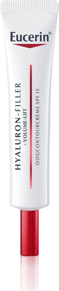 Eucerin Hyaluron-Filler + Volume-Lift Oogcontourcrème - SPF 15 - Anti-Age Oogcreme - Voorkomt Rimpels - Hyaluronzuur - Anti-Aging Skincare - 15 ml
