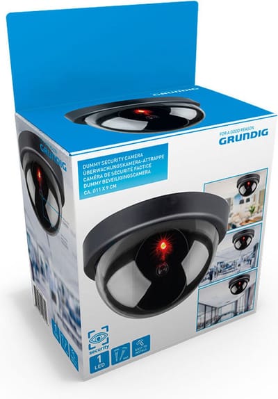 dummy camera lookalike bewakingscamera met verlichting