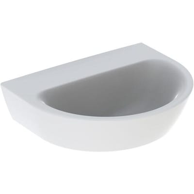 Geberit Renova hand wash basin 45 x 36 cm without tap hole without overflow 500.497.01.1