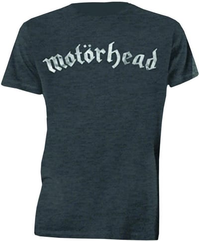 Motorhead - Distressed Logo Heren Tshirt - S - Grijs