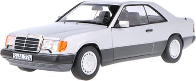 Mercedes Benz 300 CE-24 Coupé 1990 - Silver, Norev 183880