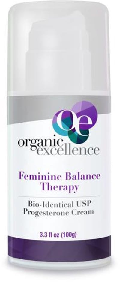 Organic Excellence PMS klachten -overgangsklachten- menstruatie - dr.lee - opvliegers -wilde yam- Progesteron Crème 100 ml