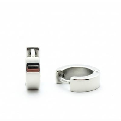 Rvs sieraden - Oorringen - mini kinder oorbellen met scharnier-huggies