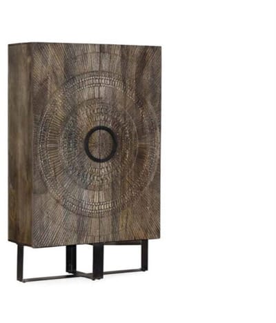 Tower Living Opbergkast Padua mangohout houtsnijwerk 120x190 cm