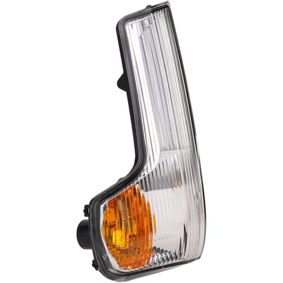 Clignotant de rétroviseur extérieur Lentille ABS PC Sécurité renforcée Remplacement pour Iveco Daily 2015 et supérieur Gauche 5801823572 white
