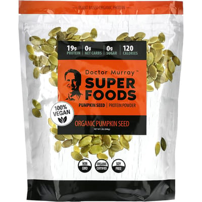 Dr. Murray's, Superfoods, Biologisch Pompoenpit Eiwitpoeder, 2 lb (908 g)