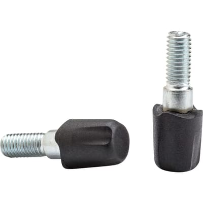 Wandelstok tip Black Diamond Rubber Tech Tips (x2)