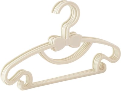 10x Baby Kledinghangers - Wit - Kind