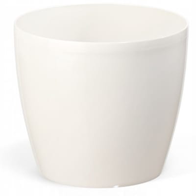 Lamela Magnolia Pot 15.5cm - Parelwit Kunststof