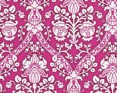BAROK BEHANG | Klassiek - metallic lila wit - A.S. Création Flock 4