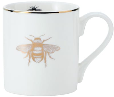 Mok, Beker, 0.28 L, Bijenkoningin, Wit, Porselein - Mikasa