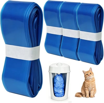 Navulcassettes 18-Pack van 4,5 m voor Luieremmers en Kattenbakemmers, Sterke Afdichting en Duurzaamheid, Geschikt voor Diverse Modellen
