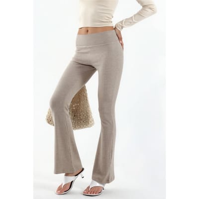 Hoog-getailleerde Flared Leggings