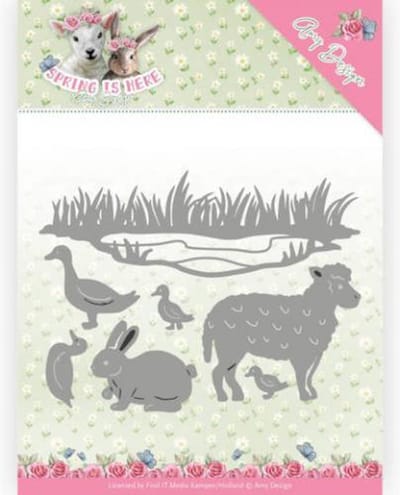 Dies - Amy Design - Spring is Here - Spring Animals