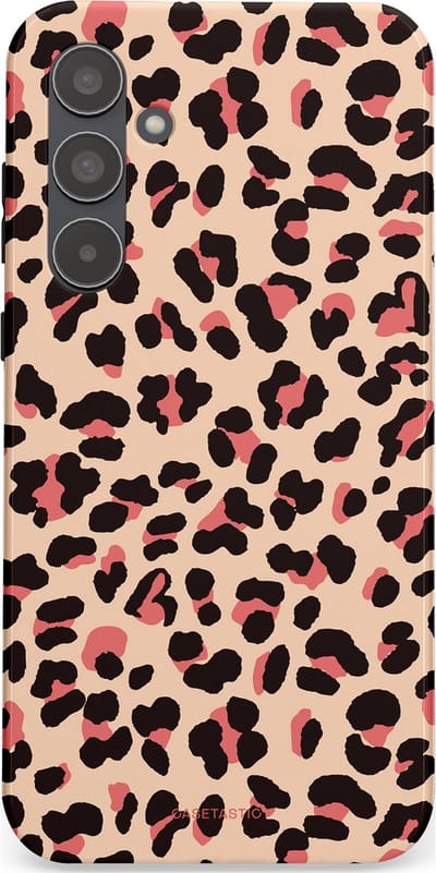 Casetastic Hoesje Geschikt voor Samsung A55 - Stijlvolle Beschermende Duo-layer Case - Pantermeid