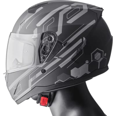 Volle motorhelm GMS Hexago Graphic