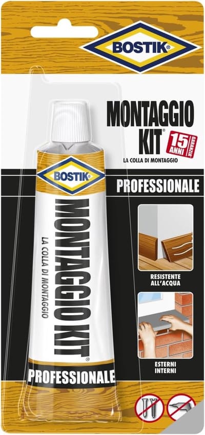 Montageset Tube - Sterke Lijm - Klusser Binnen Buiten - Sneldrogend Transparant - 125 gram