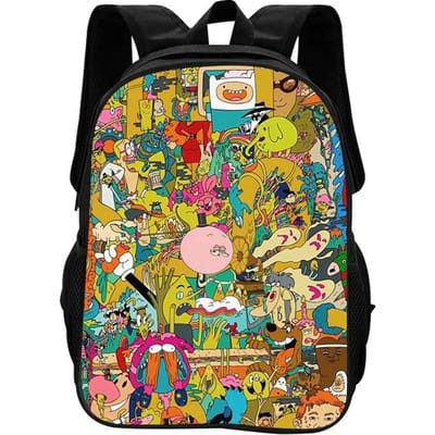De Geweldige Wereld van Gumball Rugzak Lichtgewicht Cartoon Anime Bedrukt Student Jongens en Meisjes Nieuwe Rugzak