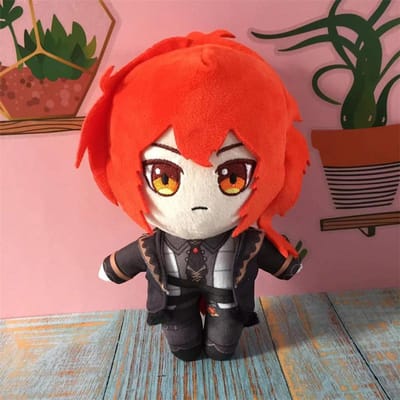Jeu Anime Genshin Impact Peluche Poupée Jouet 20cm Klee Barbatos Venti Diluc Mignon Doux Oreiller Rempli Cadeau Enfants 20cm