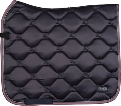 Kingsland Zadeldek Klblair Satin Donkerblauw - Donkerblauw - dressuur Paard