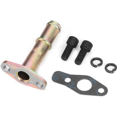 Bride de vidange d'huile turbo pour roulement à billes cannelé GT25R GT28 R GT30R GT35 gray
