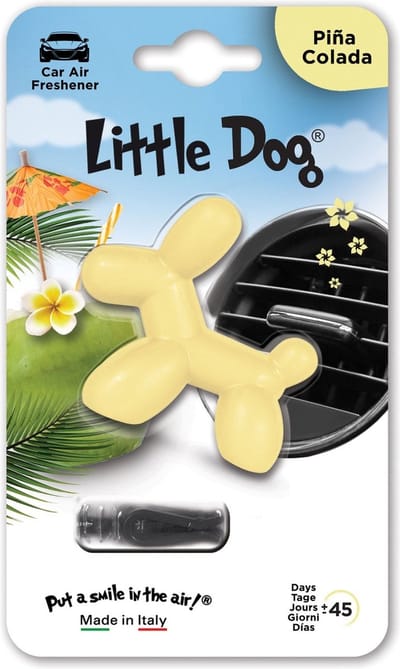 Little Dog autogeur - Pina Colada - 45 dagen - autoluchtverfrisser