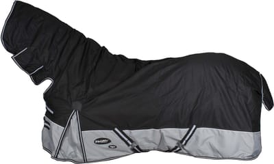Pagony Tiger 0 Full Neck Deken - Paardendeken - Maat: 165 - Zwart - Nylon