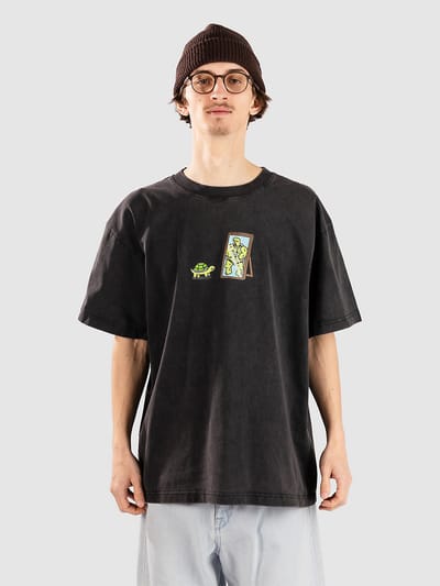 A.LAB Jerry Mirror Flexing Boxy T-Shirt zwart