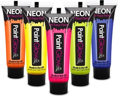 Neon Verf / Blacklight Verf PaintGlow - 5x13ml