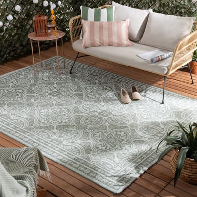 FRAAI Buitenkleed - Summer Oriental Groen | Zomers! - 120x170cm