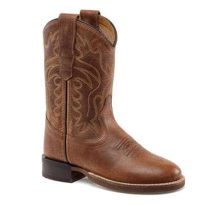 Bootstock Ranger Gold Cowboylaarzen - Kinderen - Licht Bruin - Leer