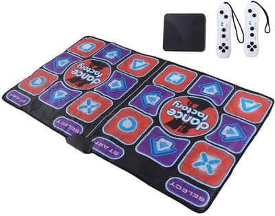 Dailygoods - Muziekdansmat - Draadloze dansmat - Inklapbaar en duurzaam - 160 x 92 cm - Geschikt voor pc en tv - Yoga-geschenken