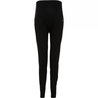 Baby's Only Zwangerschapsbroek Glow - Zwangerschapslegging gemaakt uit 95% viscose en 5% elastaan - Zwart - S