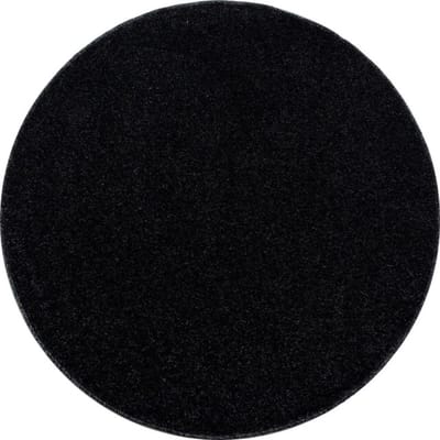 Muratap Basics effen rond vloerkleed laagpolig- 120 cm rond