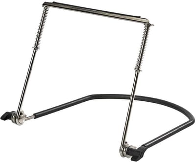 Bespeco SA24 Mondharmonica Houder Chrome en Zwart
