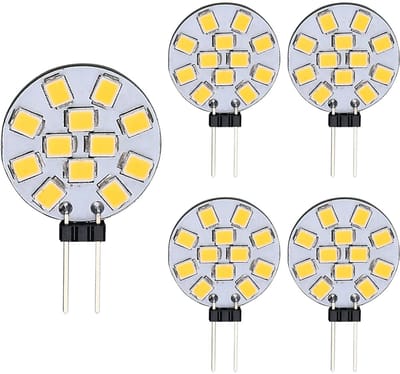 LED line LITE LED Insteeklamp G4 - 2W (vervangt 10W) - 140lm - Ø19mm - 12V - Energiezuinig - 5 stuks