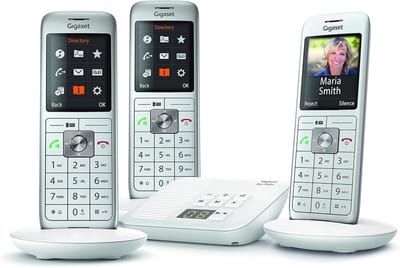 Draadloze Landlijntelefoon Set met Antwoordapparaat - Trio