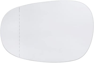 Verre van de autospiegel voor BMW E82 E88 1-Serie E90 E91 E92 E93 LCI 3-Serie, blauw/wit getint, vervangingsonderdeel voor optimale veiligheid en zichtbaarheid