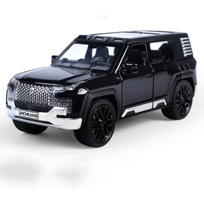 1/32 Legering Modelauto's Byd Yangwang Off-Road Voertuigen Diecasts Model Speelgoed 6 Deuren Kunnen Worden Geopend Terugtrekken Suv Voor Vriend Cadeaus gray