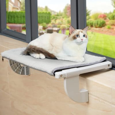 Cat Hammock voor Raam en Balkon - Comfortabele Hangmat voor Katten tot 18kg - Ideaal voor Zonnebaden en Ontspanning