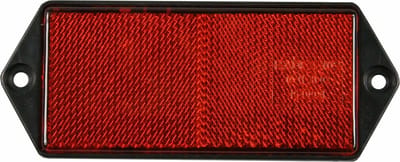 Benson Rechthoekige aanhangerreflector - 105 x 40 mm - oranje - E4-gekeurd