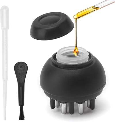 Scalp Massagers en Massageborstels met Applicator Fles voor Thuisbehandelingen en Ontspanning voor Mannen en Vrouwen
