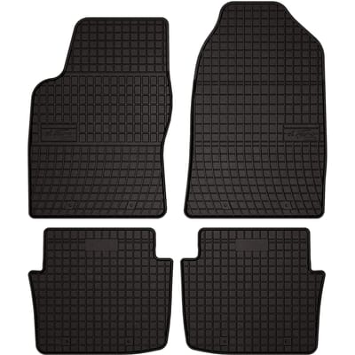 Wielganizator SolidPRO Serie - Auto Rubbermatten - Zwart - Op Maat Gemaakt - Duurzaam
