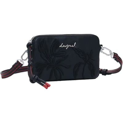 Desigual schoudertas Mirenis Julia Crossbody Bag Black zwart